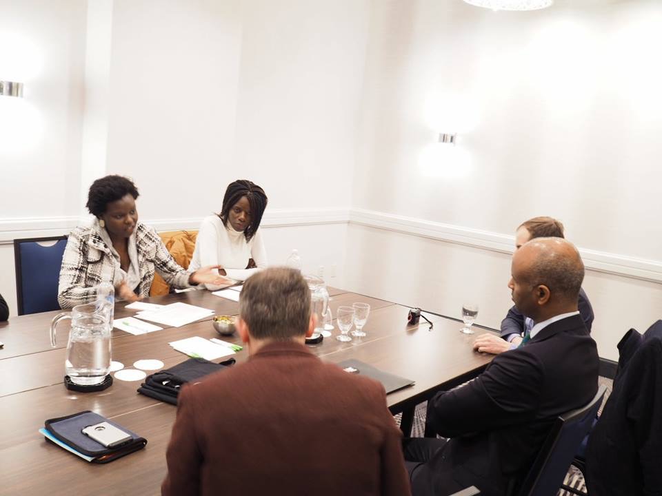 Selmor Mtukudzi Meeting Hon. Ahmed Hussen - Canadian Minister of Immigration
