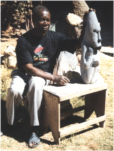 Joram Mariga,Home Harare 1999                                         Image Credit: Arts and Crafts Depot